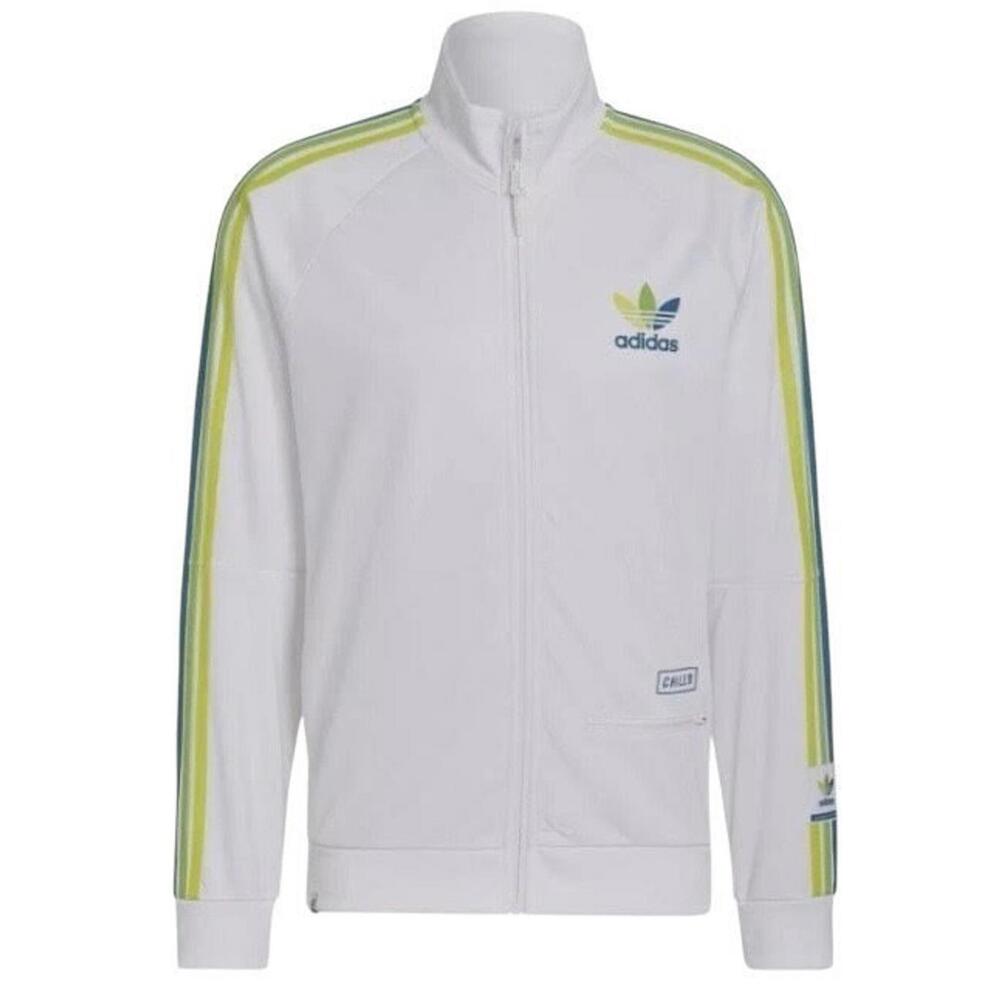 Adidas Originals Chile 20 Track Top Jacket White Multi HI0951 Men's M Medium